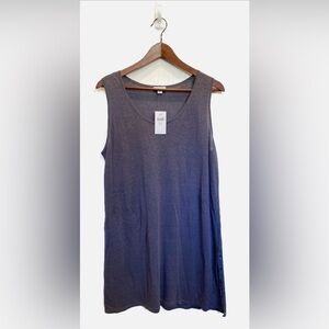 J. Jill - Pure Jill Gray Sleeveless Women's Tunic Top - Size M